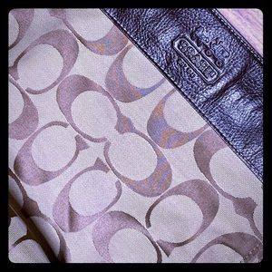 Great care!! COACH brown / tan bag